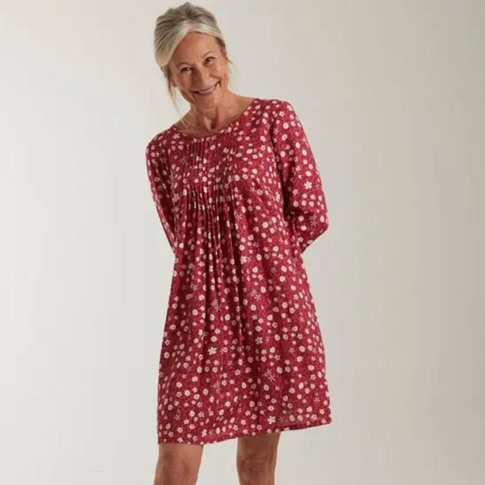1.4.3. Story by Line Up Red Floral Long Sleeve Dress